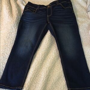 Women's Dark Blue Jeans